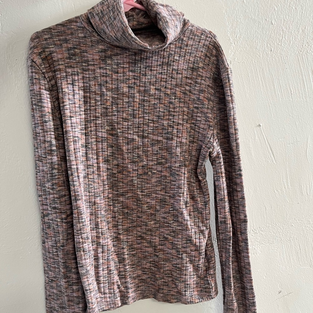 Madewell Multicolor Cowl Neck Sweater